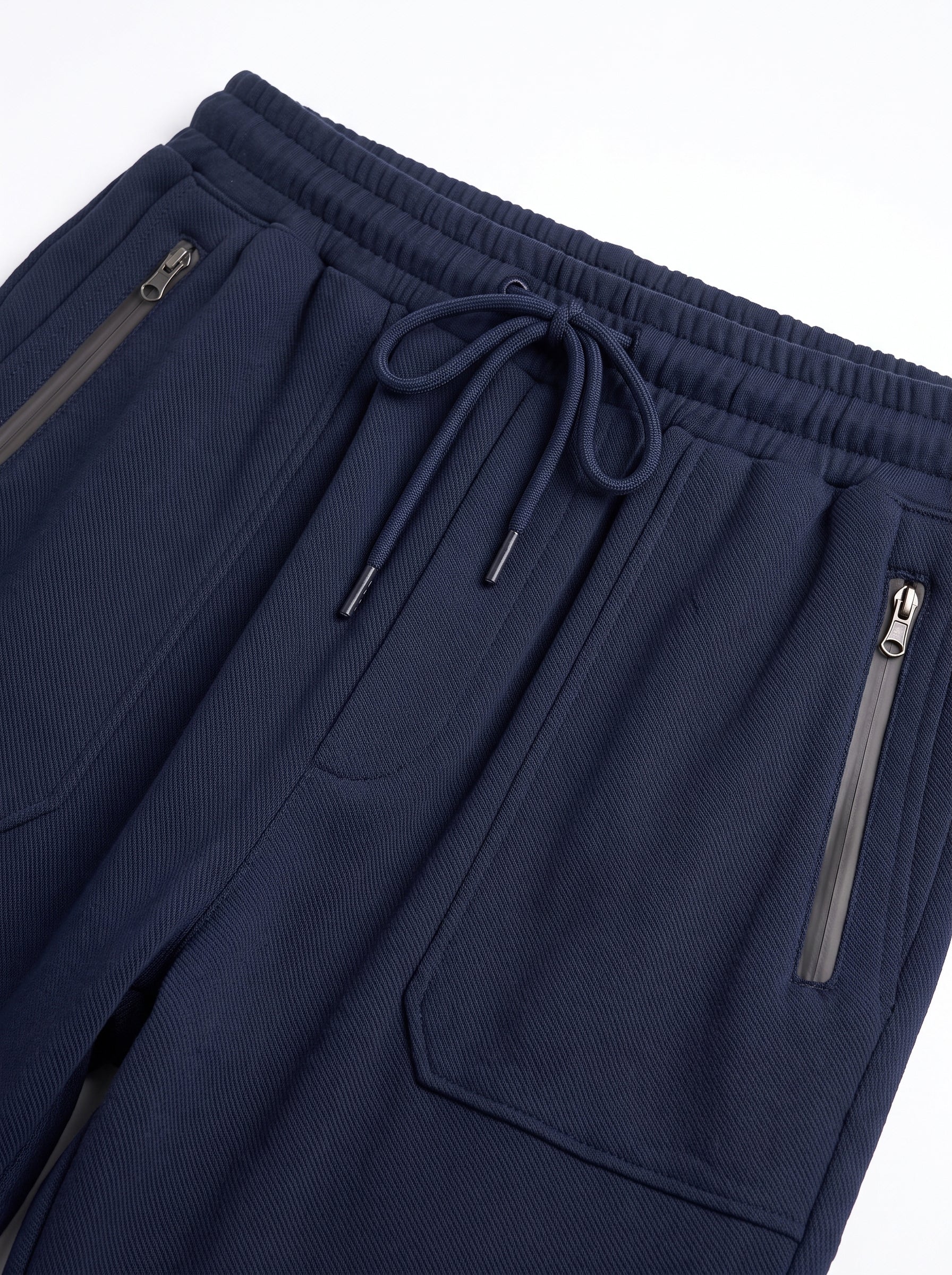 Blue Regular Fit Jogger Trousers