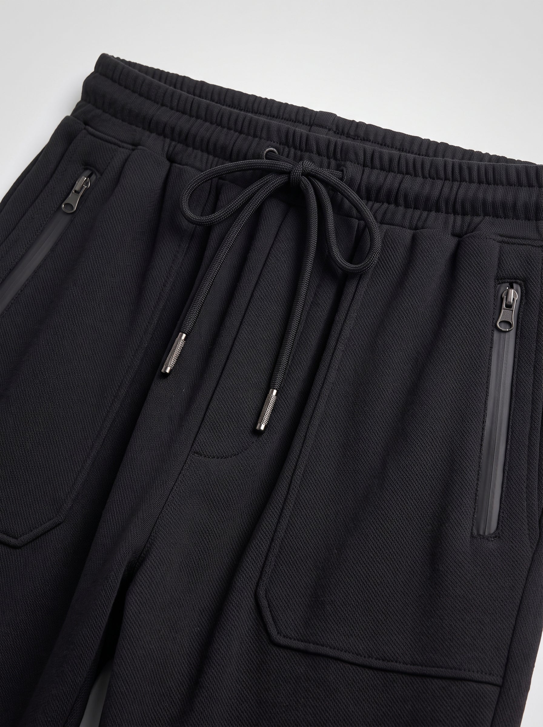 Black Regular Fit Jogger Trousers