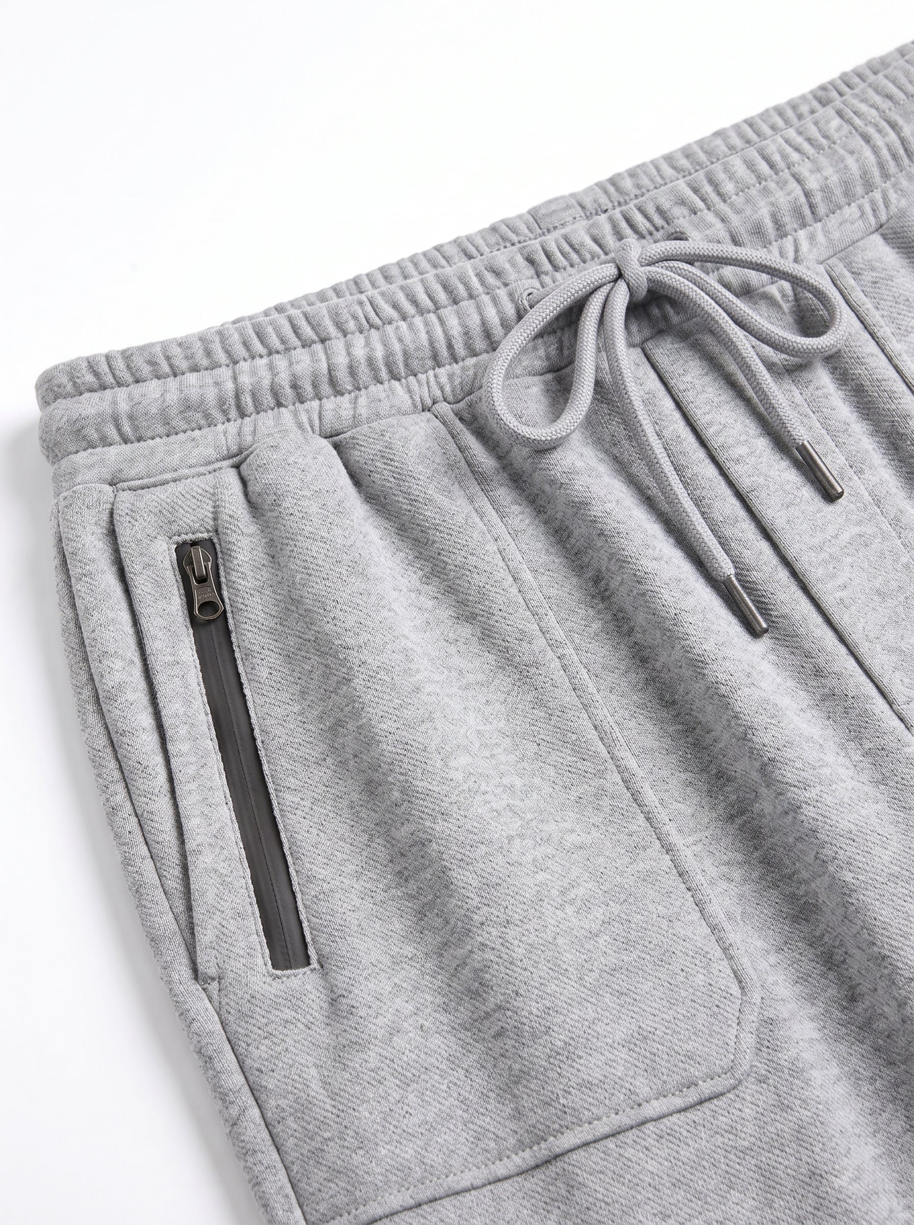 White Regular Fit Jogger Trousers