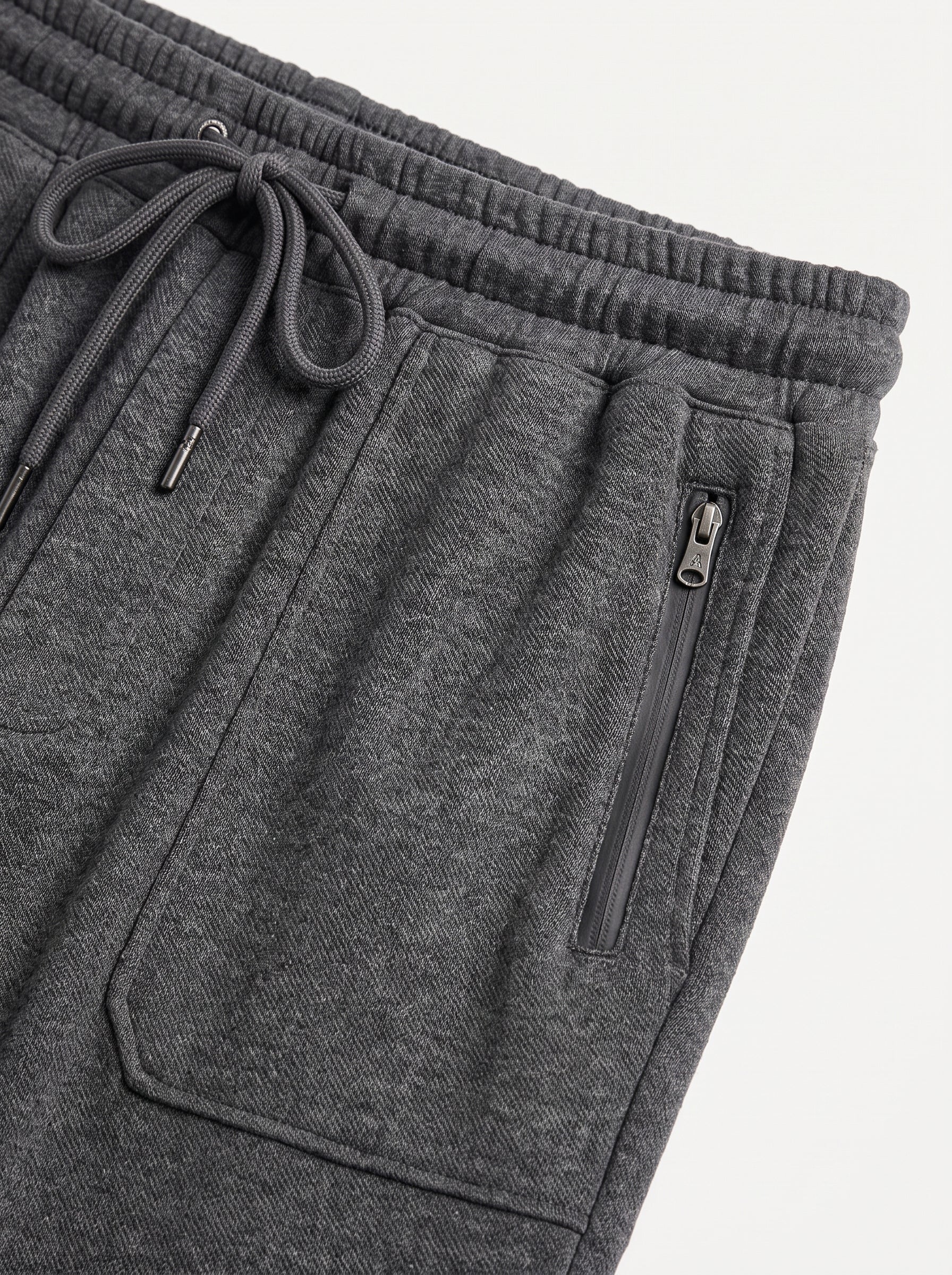 Gray Regular Fit Jogger Trousers